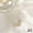 Gold-, variant on Double-Layer Square Necklace Flashing Diamond Geometric Clavicle Chain Female@-Gold-