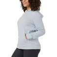 thumbnail image 2 of 32 DEGREES Womens Hooded Pullover,Powder Blue,Small, 2 of 4