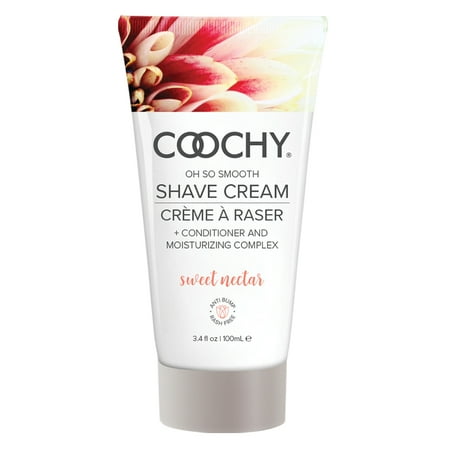 Coochy Shave Cream Sweet Nectar 3.4 fl.oz (Best Shaving Products 2019)