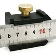 thumbnail image 3 of MOMOJIA Lightweight Steel Ruler Limit Line Brass Stop Block Line Locator Measuring Tool, 3 of 7