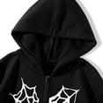 thumbnail image 7 of Sweatshirt Hoodies for Women Winter Fall Heart Print Gothic Style Long Sleeve Hoodlies Zipper Thermal With Pocket Coat Sweatshirts Tops, 7 of 7