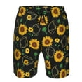 thumbnail image 3 of Goofa Flower (2) Printed Mens Swim Trunks Summer Quick Dry Short Beach Swimwear Bathing Suits-3X-Large, 3 of 9