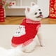 thumbnail image 5 of Chaqueta de forro polar de invierno para mascotas - abrigo cortavientos forrado de rojo y lujoso para perros pequeños y medianos, diseño de dos patas, 3 tallas disponibles, 5 of 7