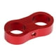 thumbnail image 5 of AN4 / AN6 / AN8 / Abrazadera de separador de manguera de agua doble universal Abrazadera de línea de palanquilla AN4 rojo, 5 of 9