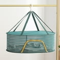 thumbnail image 2 of enjoywould 1/2/3 Layer Hanging Mesh Drying Basket U-shaped Zipper Design Food Fish Clothes Hanging Drying Net Outdoor Foldable Hanging Mesh Dryer, 2 of 9