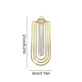 thumbnail image 3 of Gold Iron Hydroponic Vase, Clear Glass Wall Planter for Home and Office Decor, 3 of 6