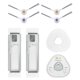 thumbnail image 1 of Accesorios de repuesto para aspiradora robot J4/J4 Lite, cepillo lateral giratorio, paños para fregona, almohadilla de trapo, como se muestra, como se muestra, 1 of 5
