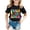 Black, variant on Back To School Graphic Tee For Girls Short Sleeve Crewneck Top Ideal For First Day And Activities