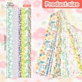 thumbnail image 2 of 40Pcs Fabric Strips Roll Floral Print Fabric Patchwork Roll Cotton Fabric Quilting Strips Cuttable Quilting Fabric Roll Fabric Jelly Roll for DIY Crafts Sewing,39.37*2.56in, 2 of 10