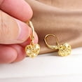 thumbnail image 7 of Lancharmed Gold Plated Earrings for Womens,Skeleton Heart Earring Wedding Gifts, 7 of 7