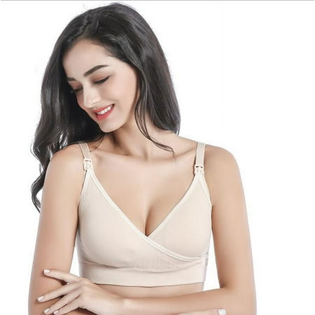 European and American maternity underwear wireless front buckle breast milk bra plus size nursing bra
