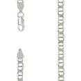 thumbnail image 2 of Auriga 5mm Solid Classic Mariner Chain Necklace 20" in 925 Sterling Silver, 2 of 2