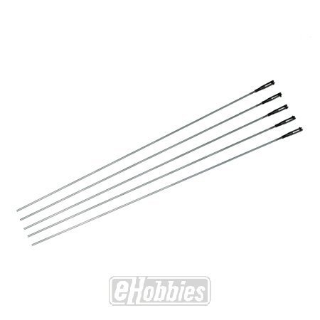Du-Bro 185 Kwik-Link de acero con varilla de 12 ", 2-56 (paquete de 5) DU-BRO 185