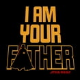 thumbnail image 2 of Men's Star Wars I Am Your Father Vader Pyramid Graphic Tee Black Small, 2 of 5