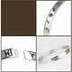 thumbnail image 4 of Pulsera de acero inoxidable tallada con estampado, brazalete tipo brazalete. 6mm, 4 of 9