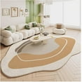 thumbnail image 1 of Living Room Area Rug Irregular Shaped Ombre,Soft Non Slip Kitchen Hallway Area Rugs,Washable Faux Wool Runner Rug,Modern Texture Deco Carpet,for Diningroom Office Table(Size:39.4*63in,Color:Style 7), 1 of 6