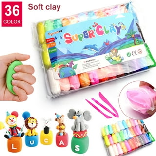 Playkidiz Art Modeling Clay 12 Colors, Beginners Pack, STEM Educational DIY  Molding Set, at Home Crafts for Kids