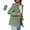 Green, variant on Rain Coats for Women Loose Fit Portable Waterproof Lightweight Jackets Raincoat Hiking Windbreaker Jacket with Hood S-2XL