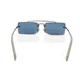 thumbnail image 4 of Miu Women's Sunglasses MU59TS 1BC2J1 Silver/Blue, 4 of 4