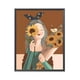 thumbnail image 2 of Cuadros Decorativos 11CT punto de cruz completo flor chica estampado DIY bordado Kits arte impreso Sywqhk Nuevos Originales, 2 of 9