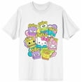 thumbnail image 3 of Hello Kitty & Friends French Fry Character Boxes Women's White Crew Neck Short Sleeve T-shirt-XXL, 3 of 5