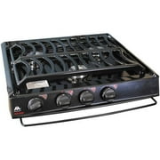 Atwood 1309.2083 Stainless Steel Slide-In Cooktop with Piezo igniter Sealed Burner, Silver