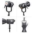 thumbnail image 3 of Lámpara de fotografía Godox M300Bi Professional Studio LED Video Light 330W Fotografía Luz de relleno 2800K-5600K Regulable 21 FX Efectos de iluminación CRI96+ TLCI97+ Montaje Bowens Compatible con ap Maboto Lámpara de fotografía, 3 of 7