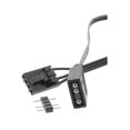 thumbnail image 2 of For 4pin Rgb To Standard Argb 3-pin 5v Adapter Connector Rgb Cable 25cm, 2 of 5
