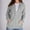 Gray, variant on Enjoytime Women's Full Zip Up Hoodie Solid Color Long Sleeve Hooded Sweatshirts with Pockets Fall Casual Coat for Women