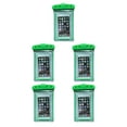 thumbnail image 3 of Transemion Étanche Sac Housse Étanche pour Téléphone Portable Vert 5Set, 3 of 6