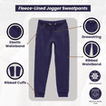 thumbnail image 3 of Boy's 2 Piece Fleece Jogger Sweatpants and Hoodie Sweatshirt Set, 3 of 4