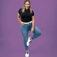 thumbnail image 3 of Bread Elastic Shoelaces, No Tie Stretch Shoelaces for Easy Slip-on, Cosmic Purple, 54", 3 of 6