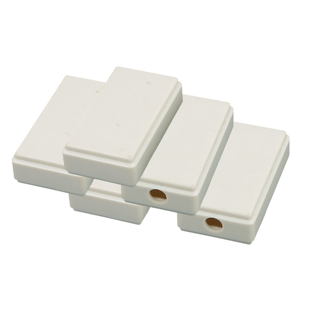 5 Pcs Terminal Case Enclosure DIY Beige Fireproof ABS 49x27.5x14mm Junction Box