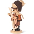 thumbnail image 2 of Alexander Taron 10.25" Beige, Brown, and Black Natural Wood Finish Smoker Skier Collectible, 2 of 6