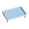 thumbnail image 1 of hengtong Cat Dispenser Raised Stand Cat Water Bowl Dispenser Stand Cat Dispenser Rack Blue, 1 of 10