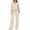 14#Beige, variant on Women's Sweatsuits 2 Piece Outfits Lounge Sets Long Sleeve Casual Pullover and Baggy Sweatpants with Pockets Army Green XL