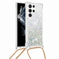 thumbnail image 2 of Funda FOXDOCK para Samsung Galaxy S21 Ultra con Cuerda Ajustable, Brillo Líquido, Protección Antigolpes y Lente – Ideal para Regalo, 2 of 6