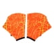 thumbnail image 2 of Guantes de natación con Muñequera Ajustable Sunnimix Fitness Acuático Buceo Aleta de Mano Naranja L, 2 of 8