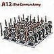 thumbnail image 4 of Military figures building blocks, German soldiers building block toys, 4 of 4