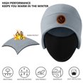 thumbnail image 4 of BASSDASH Soft Fleece 2-in-1 Hat with Ski Mask Ear Flap Fishing Hunting Beanie for Men Women Cold Weather, 4 of 6