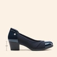 thumbnail image 2 of Zapatos de Tacón Bajo para Mujer DREAM PAIRS DWUMPU2507 Azul Marino Talla 10, 2 of 8