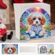 thumbnail image 4 of Servilletero Artístico Con Diamantes Pintura Acrílico Animal, 4 of 9
