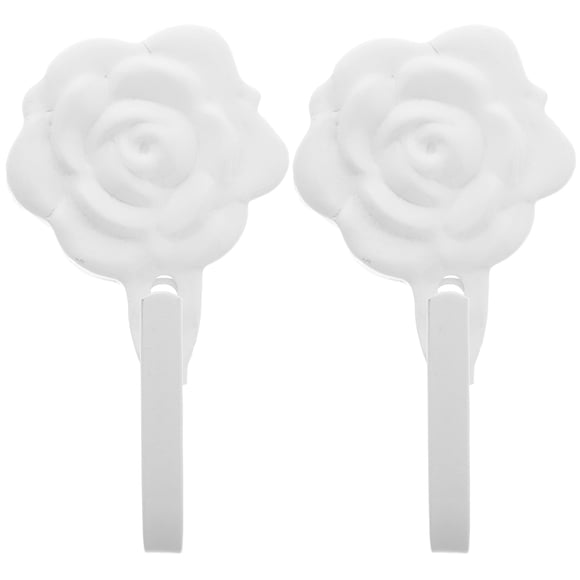 UPGRATOR 2Ud Soportes Para Para Colgar En Pared Con Floral Europeo De Metal