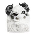 thumbnail image 1 of White Tapa de tecla de teclado mecánico personalizada manual R4 Tauren Artisan Key Cap, 1 of 4