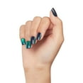 thumbnail image 3 of KISS imPRESS Color FX  Short Squoval Press-on Nails, Green, 30 Pieces, 3 of 12