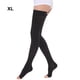 thumbnail image 3 of Soidarity Medias Transpirables Y Elásticas Medias Altas Para Máxima Comodidad Medias De Compresión Médica Punta Abierta-Negro XL Type3 NO3, 3 of 6