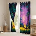 thumbnail image 3 of Erosebridal Teens Happy Camping Curtains Pack of 2 (42x84 Each),Jungle Tent Adventure Theme Curtains Blackout for Boys Girls,Super Cozy Room Decor, 3 of 6