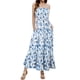 thumbnail image 1 of WILLBEST Vestidos Casuales para Mujer Vestido Largo Largo con Tirantes Finos Ropa de Playa para Vacaciones Cuello Casual Grande​​, 1 of 3