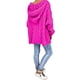 thumbnail image 3 of Pntutb mujeres moda suelta gran tamaño Color sólido capucha manga larga suéter tops Pntutb Pntutb-725, 3 of 8