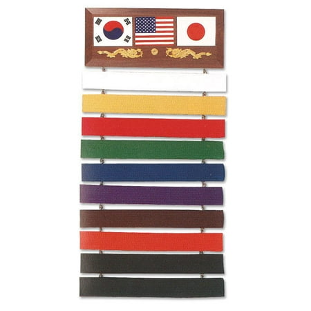 Panther Martial Arts - Martial Arts Karate Dragon Belt Display